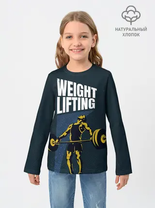 Детский лонгслив / Wheight lifting