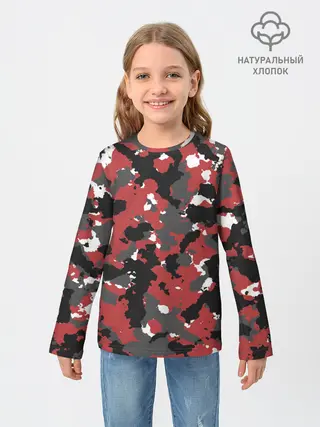 Детский лонгслив / КАМУФЛЯЖ