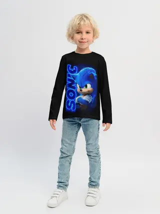Детский лонгслив / SONIC