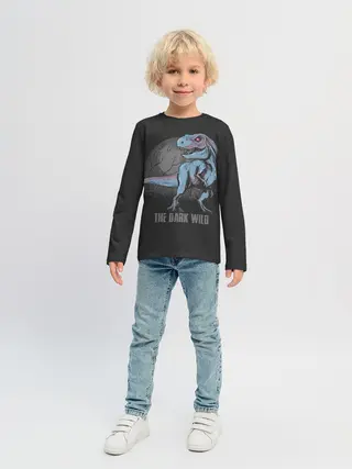 Детский лонгслив / T Rex