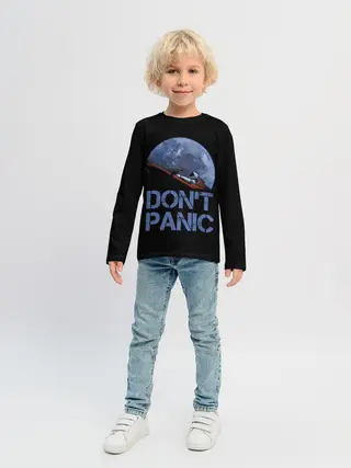 Детский лонгслив / Dont Panic