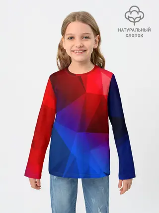 Детский лонгслив / RED&BLUE