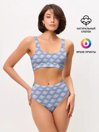 Женские топ и трусы / Сатурн | 2
