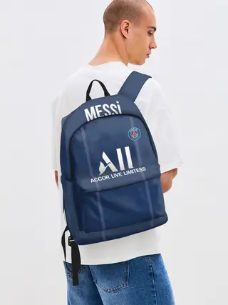 Рюкзак джинсовый / Messi PSG Football