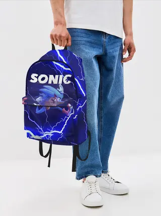 Рюкзак джинсовый / SONIC | СОНИК