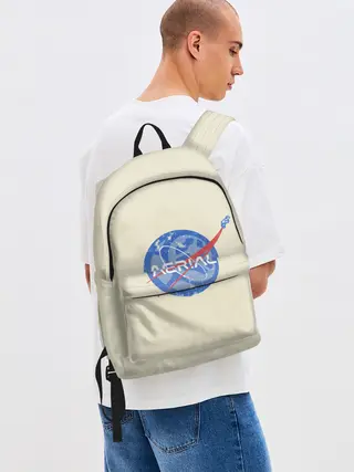 Рюкзак джинсовый / Nasa x Rocket league