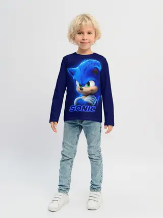 Детский лонгслив / SONIC