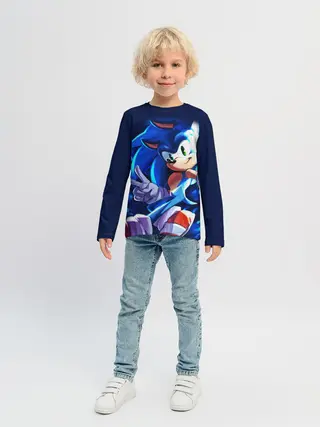 Детский лонгслив / Sonic