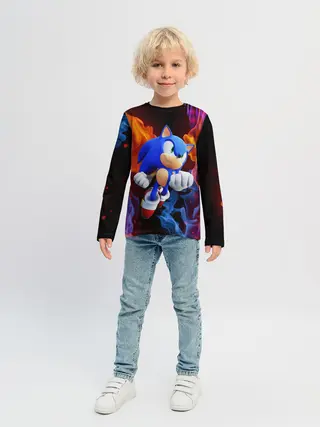 Детский лонгслив / SONIC