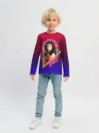 Детский лонгслив / Wonder Woman