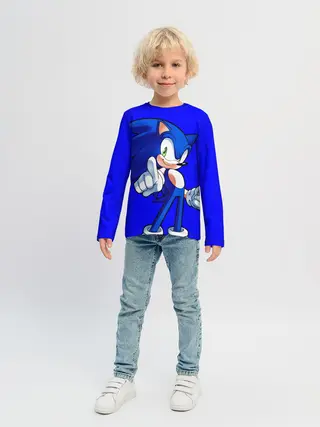 Детский лонгслив / SONIC