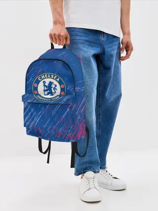 Рюкзак джинсовый / Chelsea: Logo.