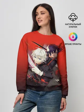 Женский свитшот / Shinya & Guren