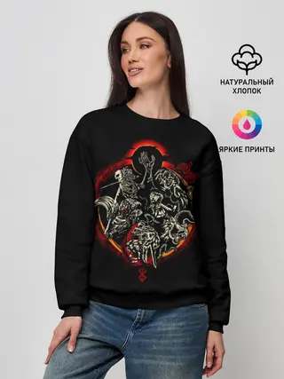 Женский свитшот / БЕРСЕРК. Иллюстрация