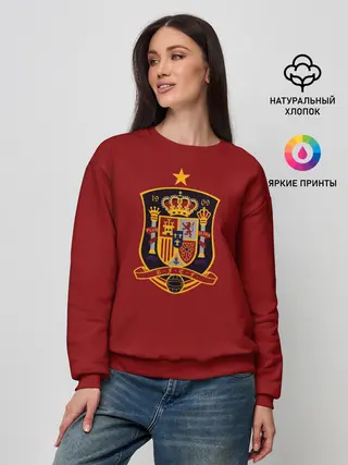 Женский свитшот / Сборная Испании