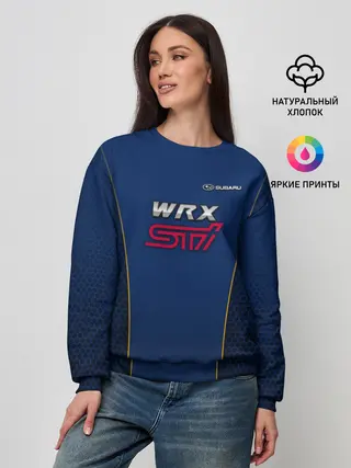 Женский свитшот / Субару WRX STI Pro Sport