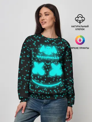 Женский свитшот / MARSHMELLO