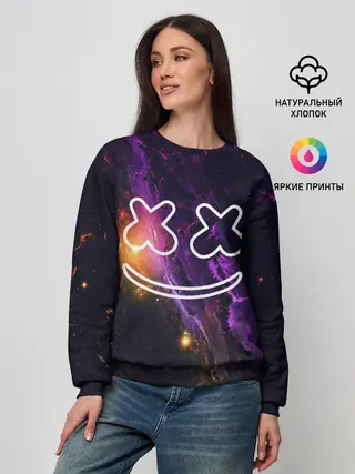 Женский свитшот / MARSHMELLO