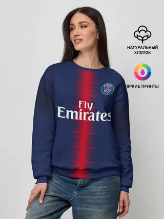 Женский свитшот / Mbappe home 18-19