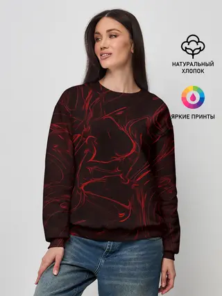 Женский свитшот / Кровавые разводы