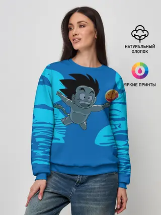Женский свитшот / Smells Like Dragon Balls