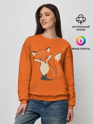 Женский свитшот / Лисичка