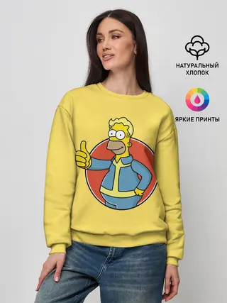 Женский свитшот / Homer Fallout