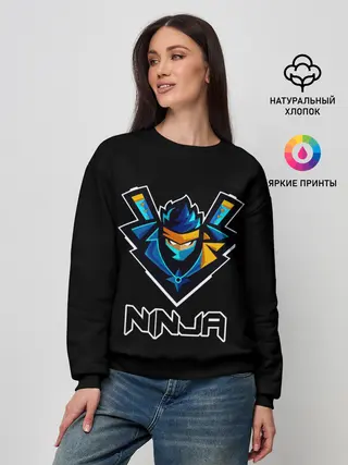 Женский свитшот / Ninja Fortnite