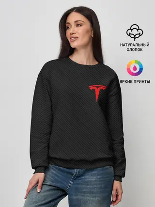 Женский свитшот / TESLA