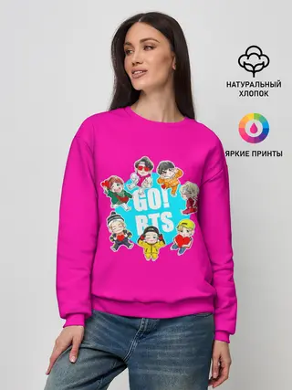 Женский свитшот / GO! BTS