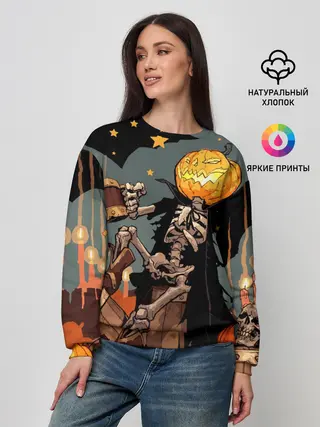 Женский свитшот / Halloween