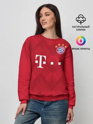 Женский свитшот / Lewandowski home 18-19