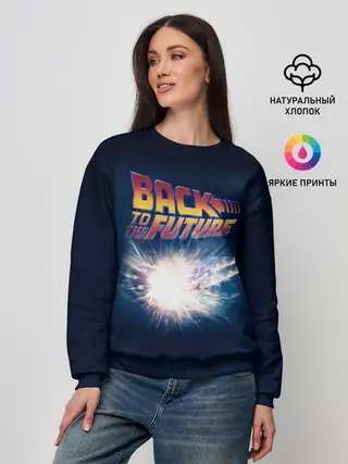 Женский свитшот / Back to the future_8