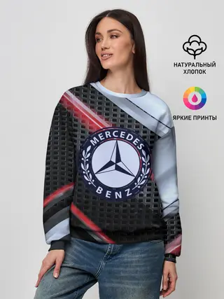 Женский свитшот / MERCEDES high speed collection