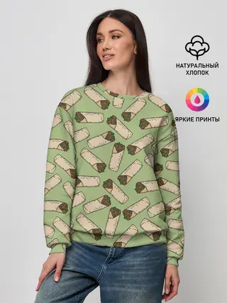Женский свитшот / Шаверма