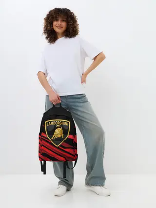 Рюкзак джинсовый / Lamborghini
