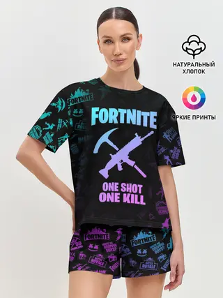 Женская пижама с шортами / FORTNITE