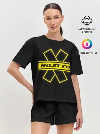 Женская пижама с шортами / NILETTO