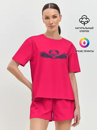 Женская пижама с шортами / СОНИК