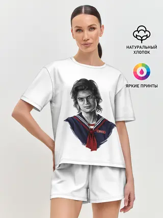 Женская пижама с шортами / Стив