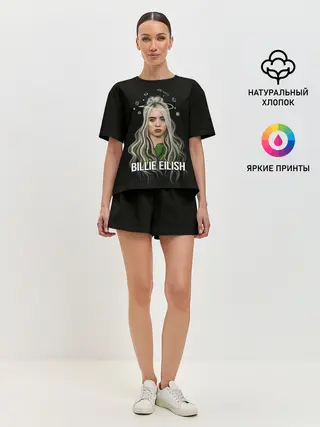 Женская пижама с шортами / BILLIE EILISH