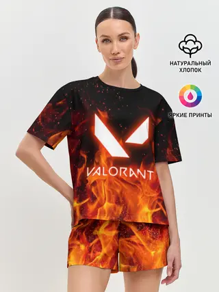 Женская пижама с шортами / VALORANT