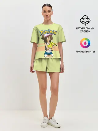 Женская пижама с шортами / POKEMON