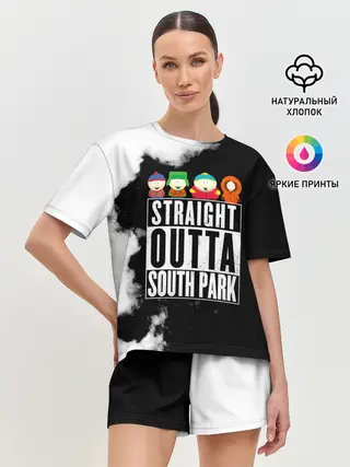 Женская пижама с шортами / Прямо из Южного Парка