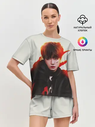 Женская пижама с шортами / BTS