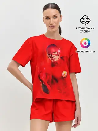 Женская пижама с шортами / The Flash
