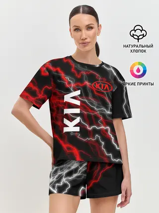 Женская пижама с шортами / KIA.