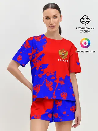 Женская пижама с шортами / РОССИЯ / RUSSIA