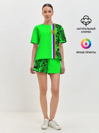 Женская пижама с шортами / Россия