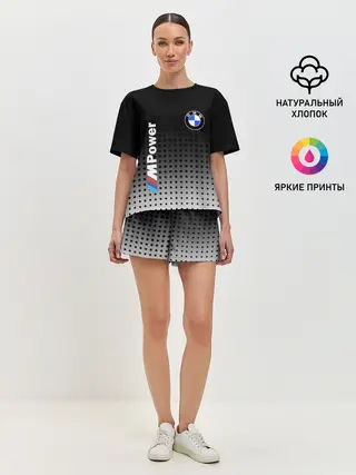 Женская пижама с шортами / BMW